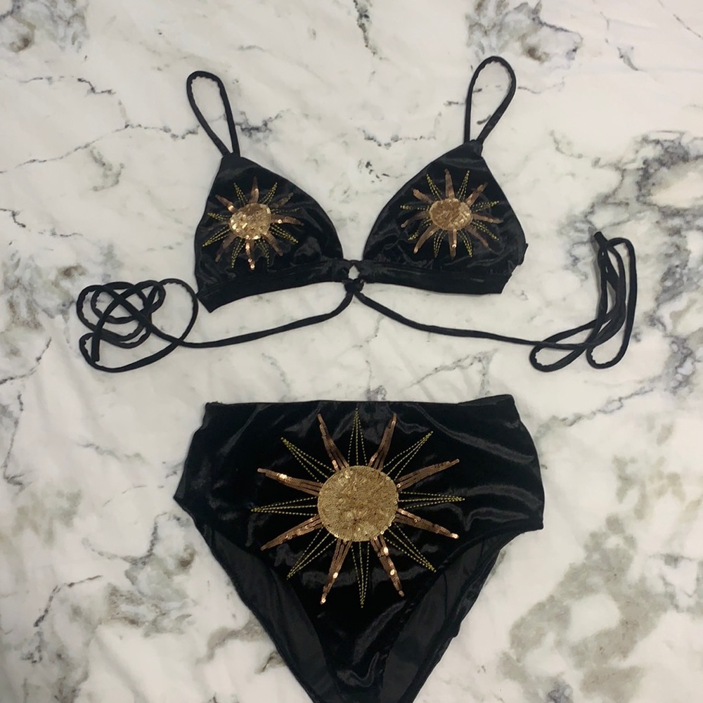 Festival sequin set